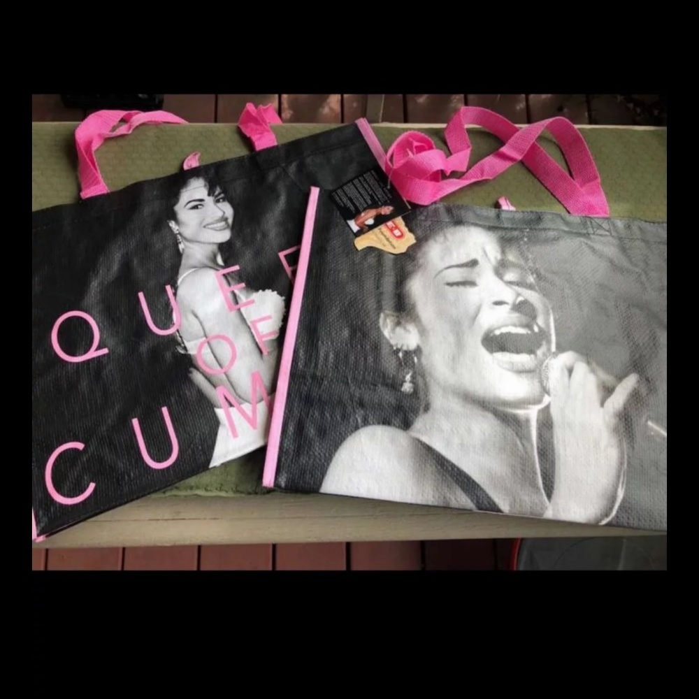 Selena Quintanilla reusable shopping bag